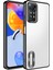 Xiaomi Redmi Note 11 Pro 5g Kılıf Kamera Korumalı Logo Gösteren Zore Omega Kapak-Siyah 1