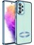 Samsung Galaxy A33 5g Kılıf Kamera Korumalı Logo Gösteren Omega Kapak - Sierra Mavi 1