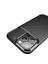 Apple iPhone 13 Pro Max Kılıf Negro Silikon Kapak-Siyah 3