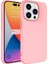 Apple iPhone 15 Pro Max Kılıf Lsr Lansman Kapak - Pembe Açık 1