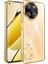 Realme 11 4g Kılıf Kamera Korumalı Logo Gösteren Omega Kapak-Gold 1