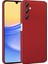 Galaxy A15 Kılıf Zore Premier Silikon Kapak-Kırmızı 1