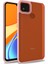 Xiaomi Redmi 9c Kılıf Flora Kapak-Rose Gold 1