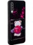 Galaxy A70 Kılıf Parlayan Kabartmalı Ikonik Figürlü Amas Silikon Kapak-Pembe 4