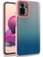 Xiaomi Redmi Note 10 Kılıf Flora Kapak-Rose Gold 1