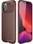 iPhone 12 Pro Max Uyumlu Negro Silikon Kapak-Kahverengi 2