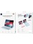 İpad 11 A16 2025 iPad 10.nesil 10.9inç Tablet Uyumlu Çanta Tip Kapaklı Gizli Kalem Koruma Bölmeli Manyetik Bluetoothlu Kablosuz Klavyeli Kılıf 5