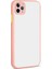 iPhone 11 Pro Max Uyumlu Hux Kapak-Pembe 1