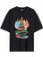 Karısık Tshirt Tasarımı Ön Baskılı T-Shirt Bisiklet Yaka Siyah Unisex Tişört KARISIK05 1