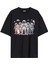 Karısık Tshirt Tasarımı Ön Baskılı T-Shirt Bisiklet Yaka Siyah Unisex Tişört KARISIK37 1