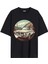 Arabalı Tshirt Ön Baskılı T-Shirt Bisiklet Yaka Siyah Unisex Tişört ARABA10 1