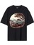 Arabalı Tshirt Ön Baskılı T-Shirt Bisiklet Yaka Siyah Unisex Tişört ARABA45 1