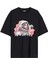 Karısık Tshirt Tasarımı Ön Baskılı T-Shirt Bisiklet Yaka Siyah Unisex Tişört KARISIK18 1