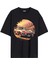 Arabalı Tshirt Ön Baskılı T-Shirt Bisiklet Yaka Siyah Unisex Tişört ARABA17 1