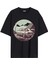 Arabalı Tshirt Ön Baskılı T-Shirt Bisiklet Yaka Siyah Unisex Tişört ARABA40 1