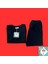 Basic 3 Iplik Şardonlu Unisex Koyu Lacivert Bebek Eşofman Takımı 4