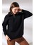 Klesa Kadın 2 Iplik Şardonlu Yarım Fermuarlı Sweatshirt 4