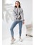 Kadın 3 Iplik Şardonlu Oversize Sweatshirt 1