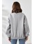Kadın 3 Iplik Şardonlu Oversize Sweatshirt 4