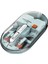 SM-BT29 Glassy Mavi Transparan 2in1 Bluetooth ve 2.4ghz Kablosuz Mouse 3
