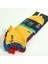 Izzy Multi-Sport Ultra Hafif Düşük Kesim Çorap 3'lü Paket Sarı/mavi/kırmızı 1