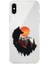 Apple Iphone X-Xs Uyumlu Kurt Günbatımı Desenli Silikon Kılıf 1