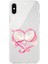 Apple Iphone X-Xs Uyumlu Aşk Kuşları Desenli Silikon Kılıf 1