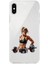 Apple Iphone X-Xs Uyumlu Fitness Kadın Desenli Silikon Kılıf 1