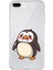 Apple Iphone 8 Plus Uyumlu Ağlayan Penguen Desenli Silikon Kılıf 1