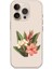 Apple Iphone 15 Pro Max Uyumlu Egzotik Çiçek Desenli Silikon Kılıf 1
