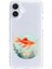 Apple Iphone 16 Uyumlu Altın Balık Desenli Silikon Kılıf 1