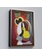 Çerçeveli Auguste Herbin - Soyut Sanat Kompozisyon TABLOSU-8102 2
