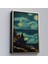 Çerçeveli Vincent Van Gogh Tarzı Dalgalı Deniz TABLOSU-7689 2