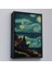 Çerçeveli Vincent Van Gogh Tarzı Dalgalı Deniz TABLOSU-7689 3