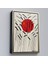 Çerçeveli Alexander Calder - Kızıl Güneş ve Uzun Otlar Tablosu - Cattails With Red SUN-8090 2