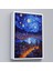 Çerçeveli Vincent Van Gogh Tarzı New York Manzara TABLOSU-7700 1