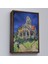 Çerçeveli Vincent Van Gogh Auvers'deki Kilise TABLOSU-7445 1
