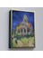 Çerçeveli Vincent Van Gogh Auvers'deki Kilise TABLOSU-7445 2