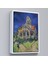 Çerçeveli Vincent Van Gogh Auvers'deki Kilise TABLOSU-7445 4