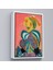 Çerçeveli Pablo Picasso - Lee Miller'ın Arlesienne Rolündeki Portre TABLOSU-7341 4