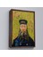 Çerçeveli Vincent Van Gogh – Postacı Joseph Roulin’in Portresi Tablo - Postes - POSTMAN-7381 2