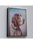 Çerçeveli Carl Reichert Köpek Portre TABLO-7332 2