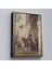 Çerçeveli Henri Émilien Rousseau - Saraydan Ayrılan Süvari Tablosu - Horseman Leaving À PALACE-7330 3
