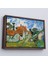 Çerçeveli Vincent Willem Van Gogh - Auvers-Sur-Oise'daki Sokak TABLOSU-7159 1