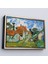 Çerçeveli Vincent Willem Van Gogh - Auvers-Sur-Oise'daki Sokak TABLOSU-7159 2