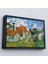 Çerçeveli Vincent Willem Van Gogh - Auvers-Sur-Oise'daki Sokak TABLOSU-7159 3