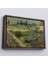 Çerçeveli Vincent Van Gogh - Çiçek Bahçesi Tablo - Flowering Garden With PATH-7182 2