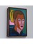 Çerçeveli Ernst Ludwig Kirchner - Ressamın Başkanı TABLOSU-7406 2