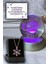 Renkli LED Işıklı Cam Satürn Küre Dolunay Kristal Top Lotus Çiçek Modülü 1