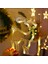 Yılbaşı Noel LED Işık Süslemesi Perde Yeni Yıl Çam Ağacı Geyik Çan Temalı Işık Zinciri 4